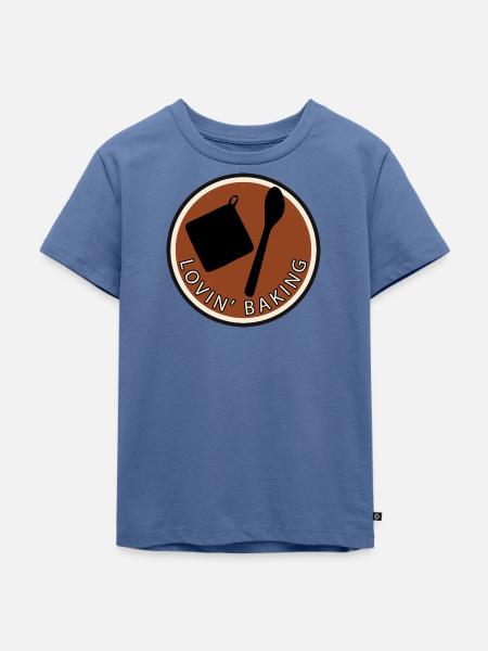 Backwaren Cupcake Backwaren - Kinder Premium Bio T-Shirt - Taubenblau