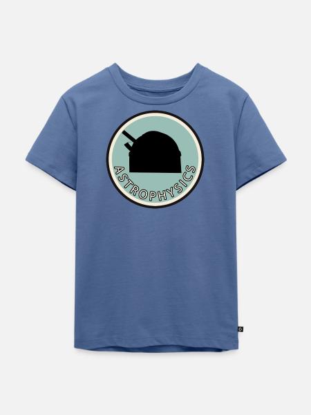 Astrophysik Himmelskörper - Kinder Premium Bio T-Shirt - Taubenblau