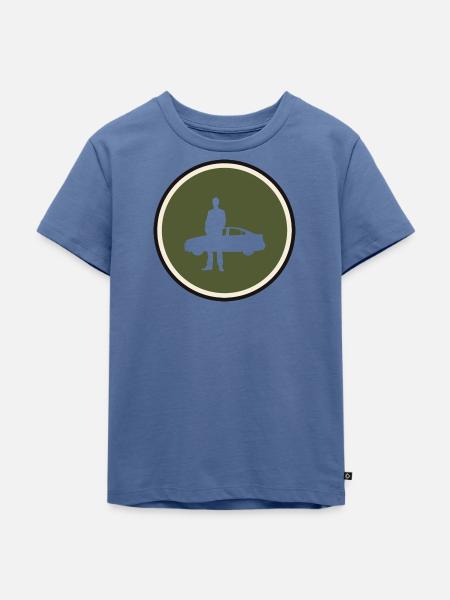 Autoverkaeufer Auto Tuner - Kinder Premium Bio T-Shirt - Taubenblau