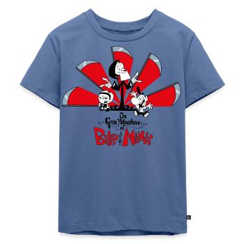 Die Gruseligen Abenteuer von Billy & Mandy Trio - Kinder Premium Bio T-Shirt - Taubenblau - Vorne - Mikhail (115cm)