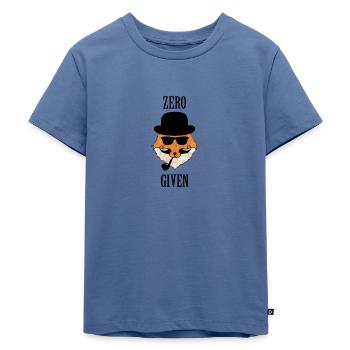 ZERO FOX GIVEN - Kinder Premium Bio T-Shirt - Taubenblau - Vorne - Mikhail (115cm)
