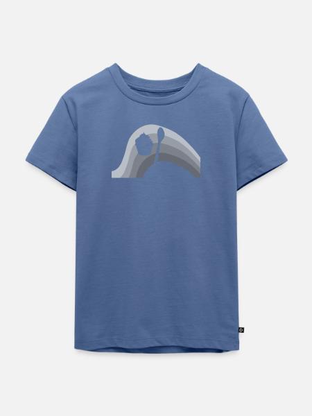 Cupcake Cupcake - Kinder Premium Bio T-Shirt - Taubenblau