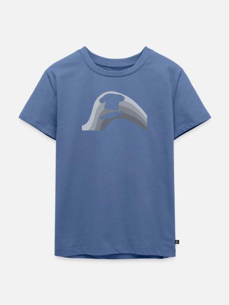 Baking Törtchen - Kinder Premium Bio T-Shirt - Taubenblau