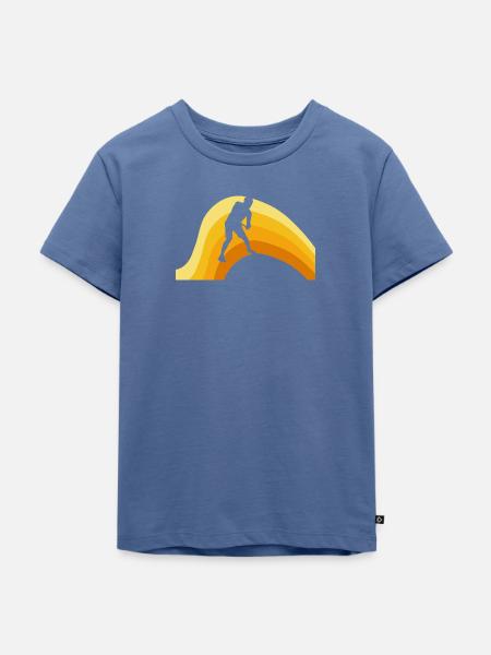 Disc Sportart - Kinder Premium Bio T-Shirt - Taubenblau