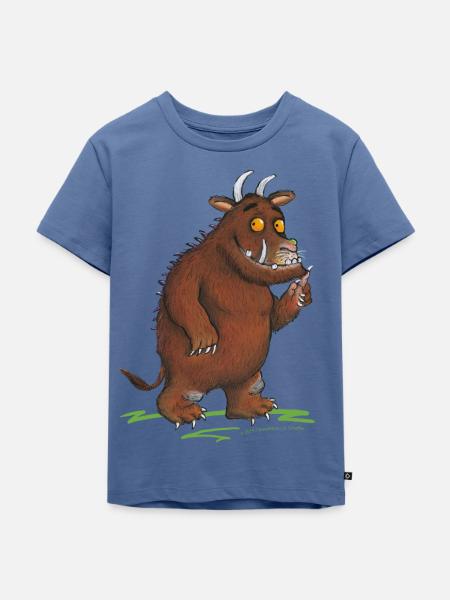 Der Grüffelo - Kinder Premium Bio T-Shirt - Taubenblau