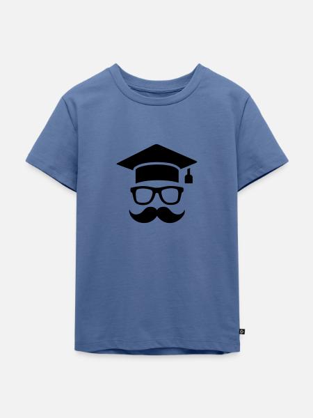 Student - Kinder Premium Bio T-Shirt - Taubenblau