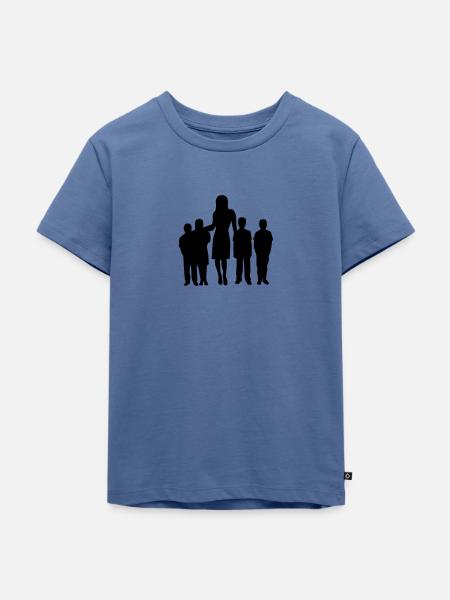 Erzieherin - Kinder Premium Bio T-Shirt - Taubenblau