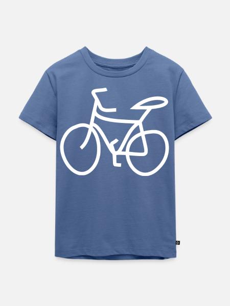 Scribble di do. - Kinder Premium Bio T-Shirt - Taubenblau