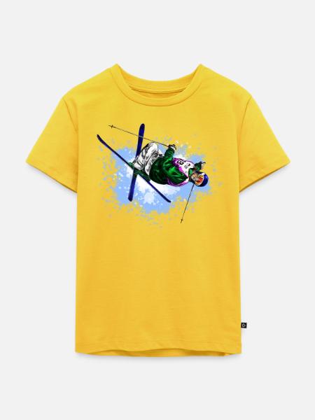 Freestyle - Kinder Premium Bio T-Shirt - Sonnengelb