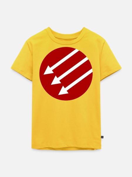 Iron Front / Eiserne Front / Järnfronten - Kinder Premium Bio T-Shirt - Sonnengelb