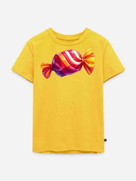 Bonbon - Kinder Premium Bio T-Shirt - Sonnengelb