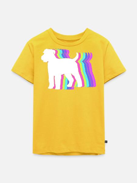 Wheaten Terrier - Kinder Premium Bio T-Shirt - Sonnengelb