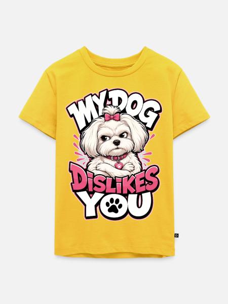 Malteser - Kinder Premium Bio T-Shirt - Sonnengelb