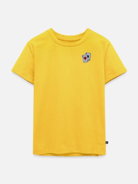 Karten - Kinder Premium Bio T-Shirt - Sonnengelb