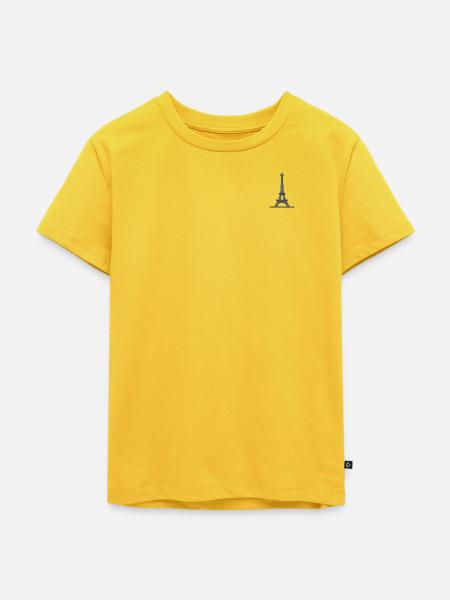 Eiffel tower - Kinder Premium Bio T-Shirt - Sonnengelb