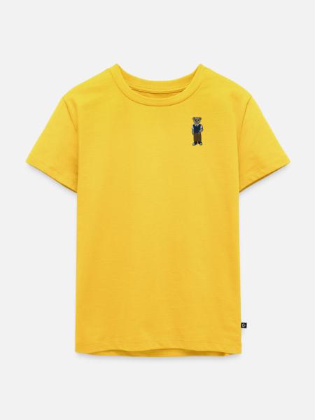 Teddybär 9 - Kinder Premium Bio T-Shirt - Sonnengelb