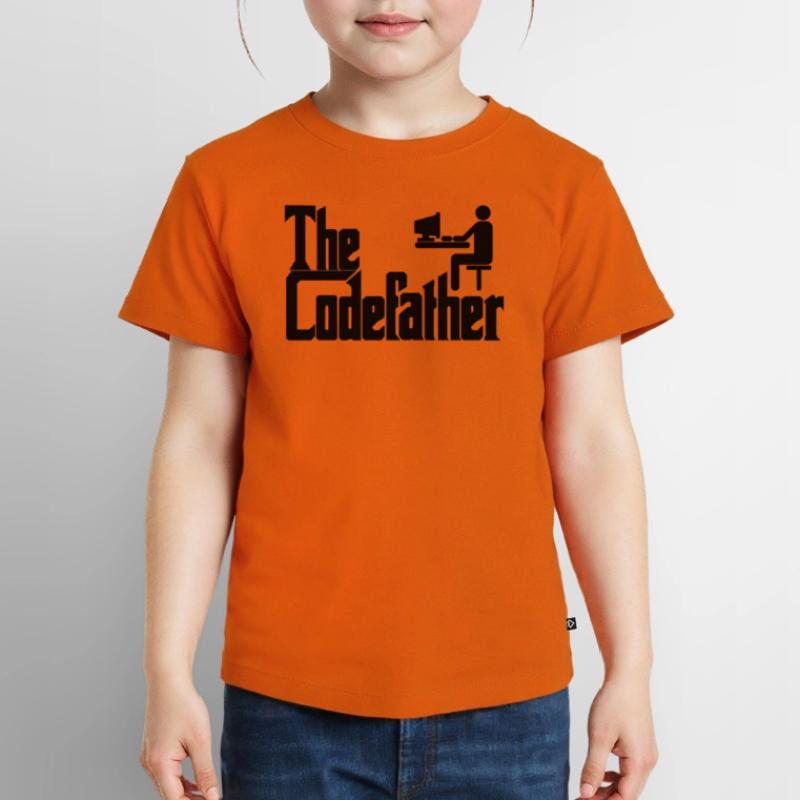 The Codefather Programmer PC Coding Gift Kids Premium Organic T-Shirt