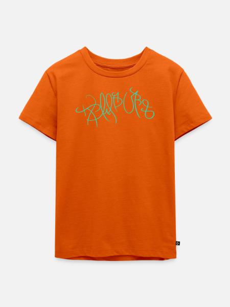 Kunstperspektive Hamburg - Kinder Premium Bio T-Shirt - Orange