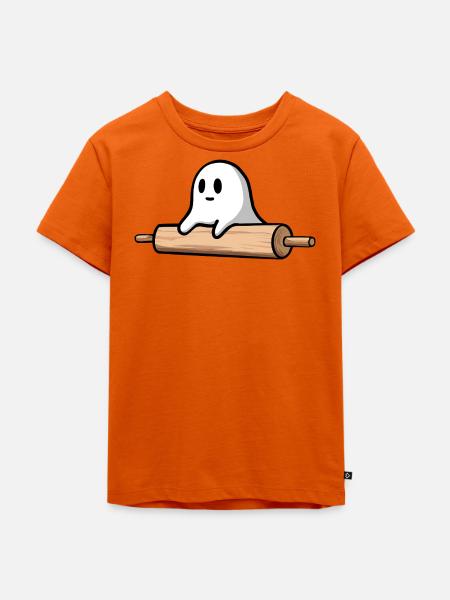 Sweet & Spooky Baking - Kinder Premium Bio T-Shirt - Orange 