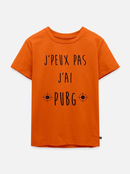ICH KANN NICHT. - Kinder Premium Bio T-Shirt - Orange