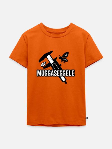 Muggaseggele - Kinder Premium Bio T-Shirt - Orange