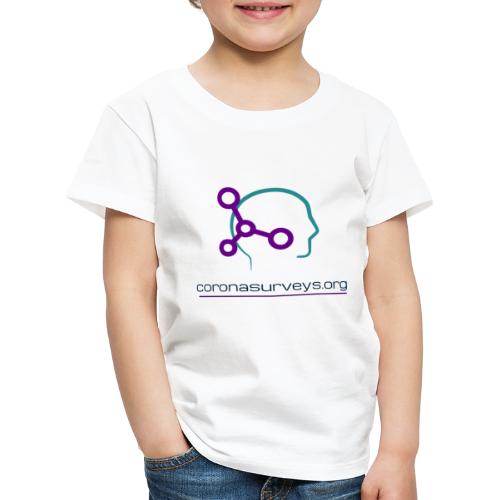 coronasruveys full logo transparent - Kids' Premium T-Shirt
