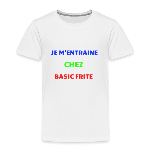Basic Frite - T-shirt Premium Enfant