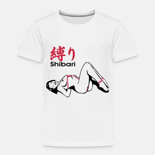 bound Shibari 2col - Kinder Premium T-Shirt