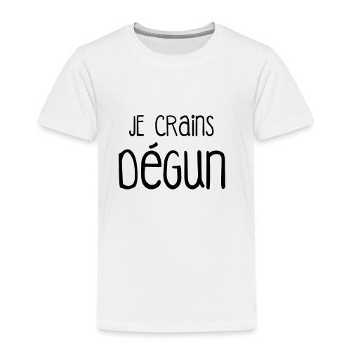 Humour Citation Marseille JE CRAINS DEGUN  - T-shirt Premium Enfant