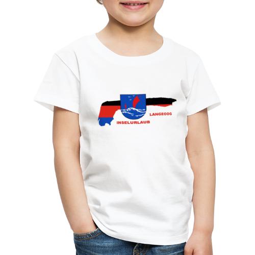Langeoog Nordsee Insel Urlaub - Kinder Premium T-Shirt
