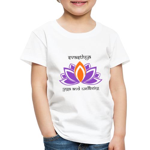 Svasthya -Yoga and Wellbeing - Kids' Premium T-Shirt