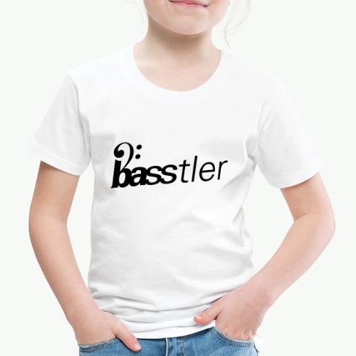 basstler schraeg flaeche - Kinder Premium T-Shirt