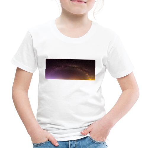 Milchstraße Panorama - Kinder Premium T-Shirt