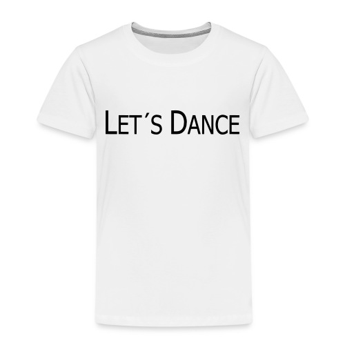 lets dance logo neu schrift 10cm - Kinder Premium T-Shirt