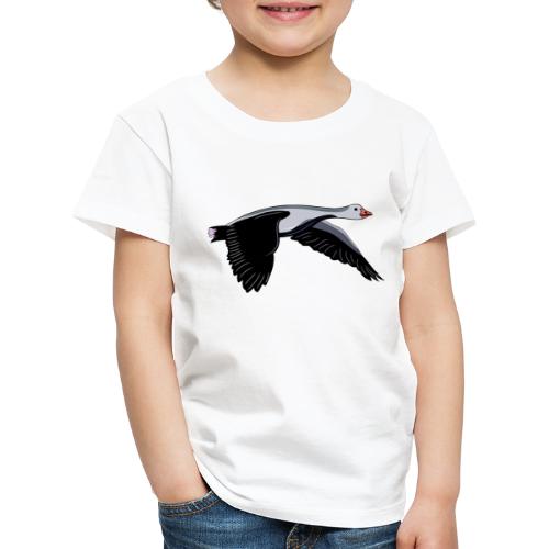 Gans Vogel Flügel - Kinder Premium T-Shirt