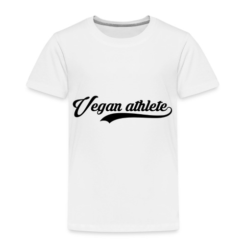 Vegan athete black - T-shirt Premium Enfant