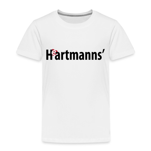 Heartmanns Schriftz. schw - Kinder Premium T-Shirt