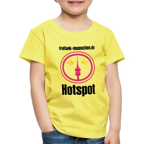 Freifunk München Hotspot mit URL - Kinder Premium T-Shirt
