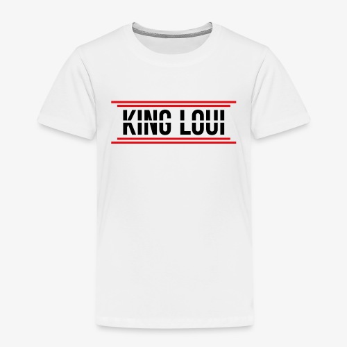 Kingloui Logo - Kinder Premium T-Shirt