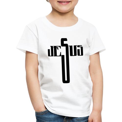 jesus tryck - Premium-T-shirt barn