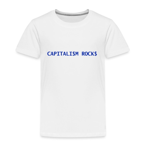 CAPITALISM ROCKS - Maglietta Premium per bambini