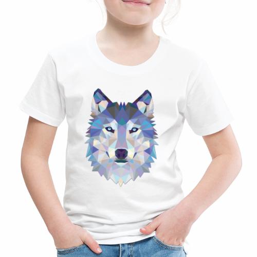 Loup Origami - T-shirt Premium Enfant