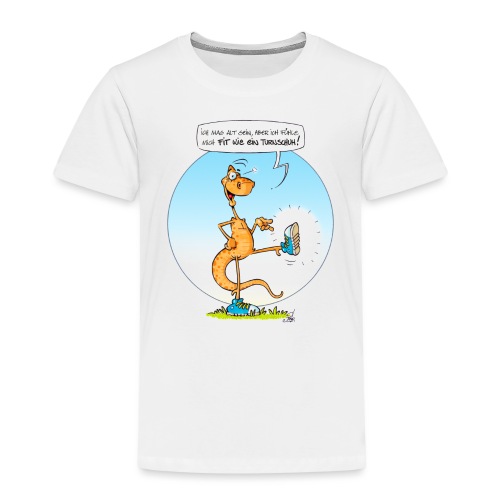 Fit wie ein Turnschuh! - Kinder Premium T-Shirt