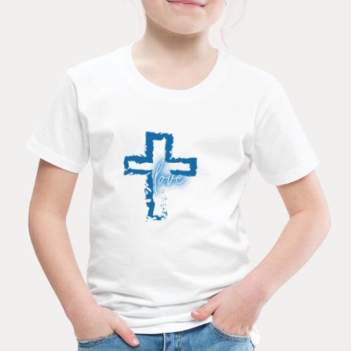 Kreuz - Love - Kinder Premium T-Shirt