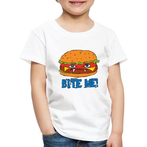 Bite me! - Maglietta Premium per bambini