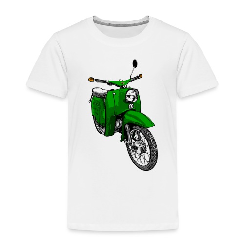Simson Schwalbe grün - Kinder Premium T-Shirt