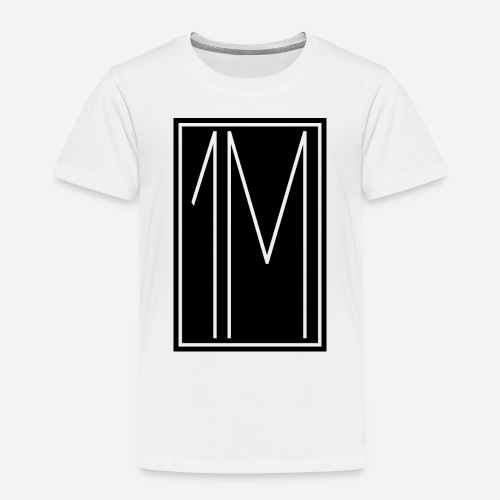 1M/One MVMNT Logo schwarz - Kinder Premium T-Shirt