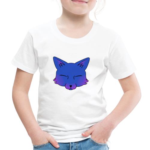 Fuchs Katze Katzenfuchs Logo - Kinder Premium T-Shirt
