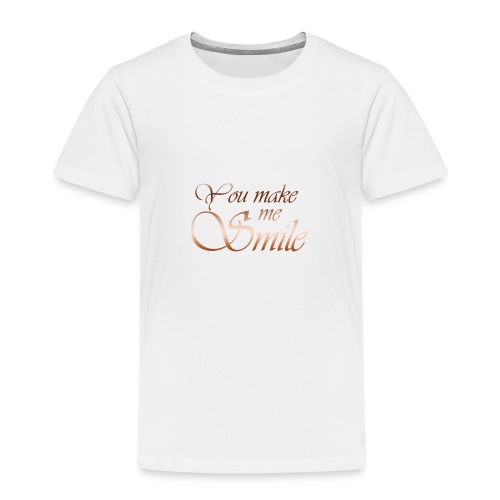 You make me Smile - Kinderen Premium T-shirt