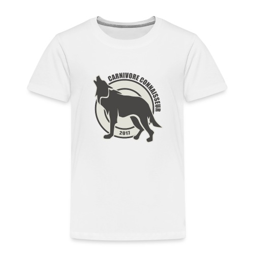 Fleischfresser - Grillshirt - Der mit dem Wolf heu - Kinder Premium T-Shirt